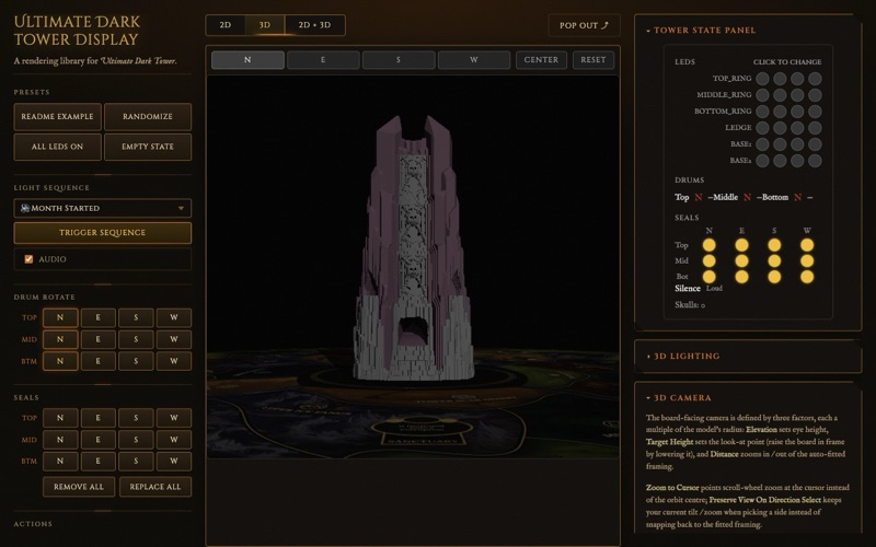 Tower Display screenshot